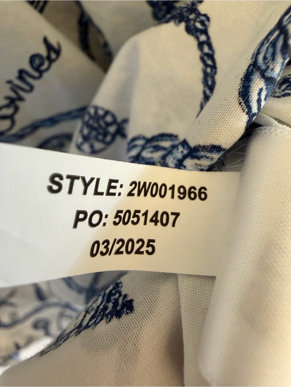 Vineyard Vines Women's Rope Toile Lucaya Tunic  Size Medium - Picture 7 of 7